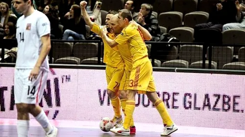 Naționala de futsal a Spaniei vine la Iași