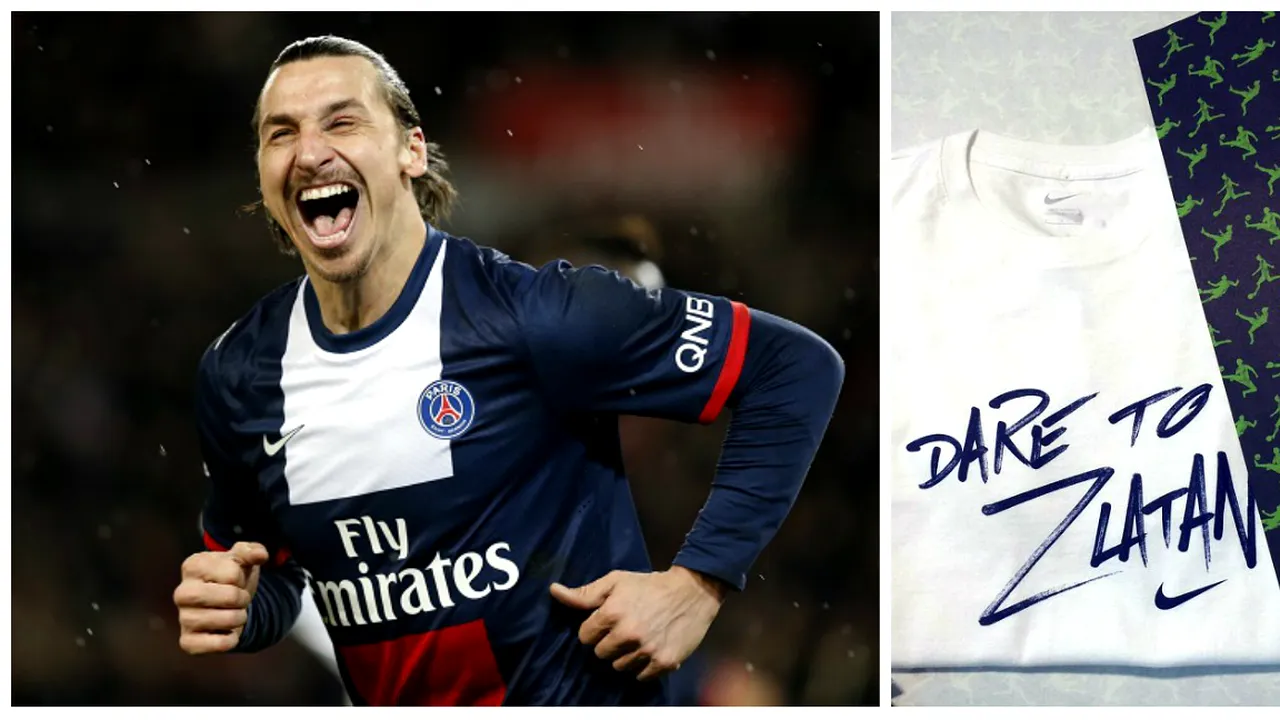Îndrăznește să fii ca Zlatan! Ibrahimovic i-a trimis un tricou lui Cristiano Ronaldo de ziua sa