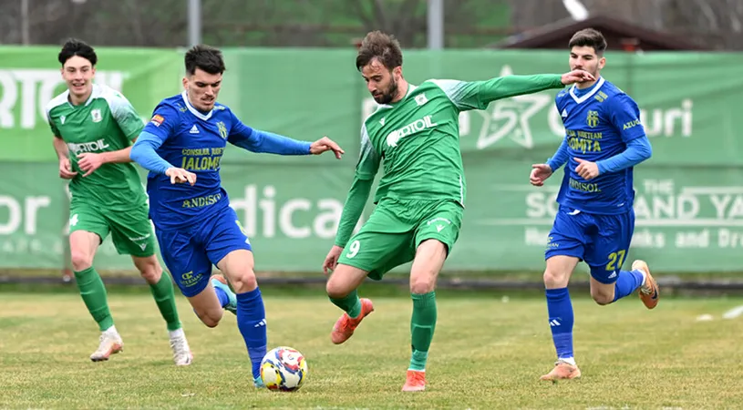 Unirea Slobozia a câștigat la Dumbrăvița și e tot mai aproape de calificarea matematică în play-off. Adrian Mihalcea: ”N-am practicat un joc frumos”