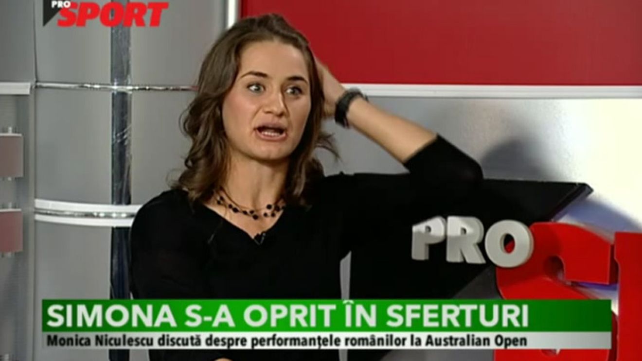 Invitată specială la ProSport Raport! Niculescu a dezvăluit din secretele unei jucătoare de top și a analizat parcursul lui Halep la Melbourne. VIDEO