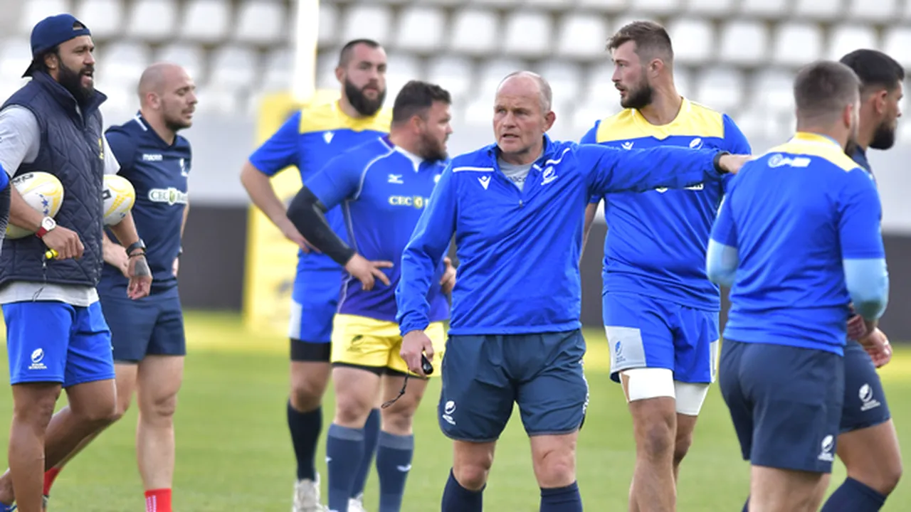 Andy Robinson, selecționerul României la rugby, INTERVIU EXCLUSIV pentru ProSport: „Mi-e dor de fanii din tribună și de atmosfera de la partida cu Argentina din vară