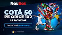 ADVERTORIAL. Cota 50 la orice pariu 1X2 pe Mondial