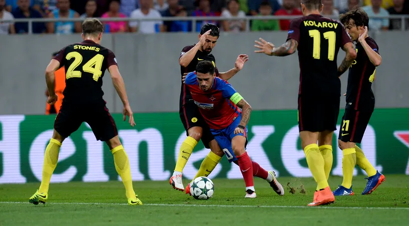 LIVE BLOG | Steaua - Manchester City 0-5. Lecția lui Guardiola și a fotbalului mare! Un Național Arena plin i-a aplaudat pe englezi la finalul meciului