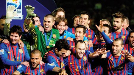 Gustul succesului!** Barcelona a primit trofeul "Laureus" pentru cea mai bună echipă din lume