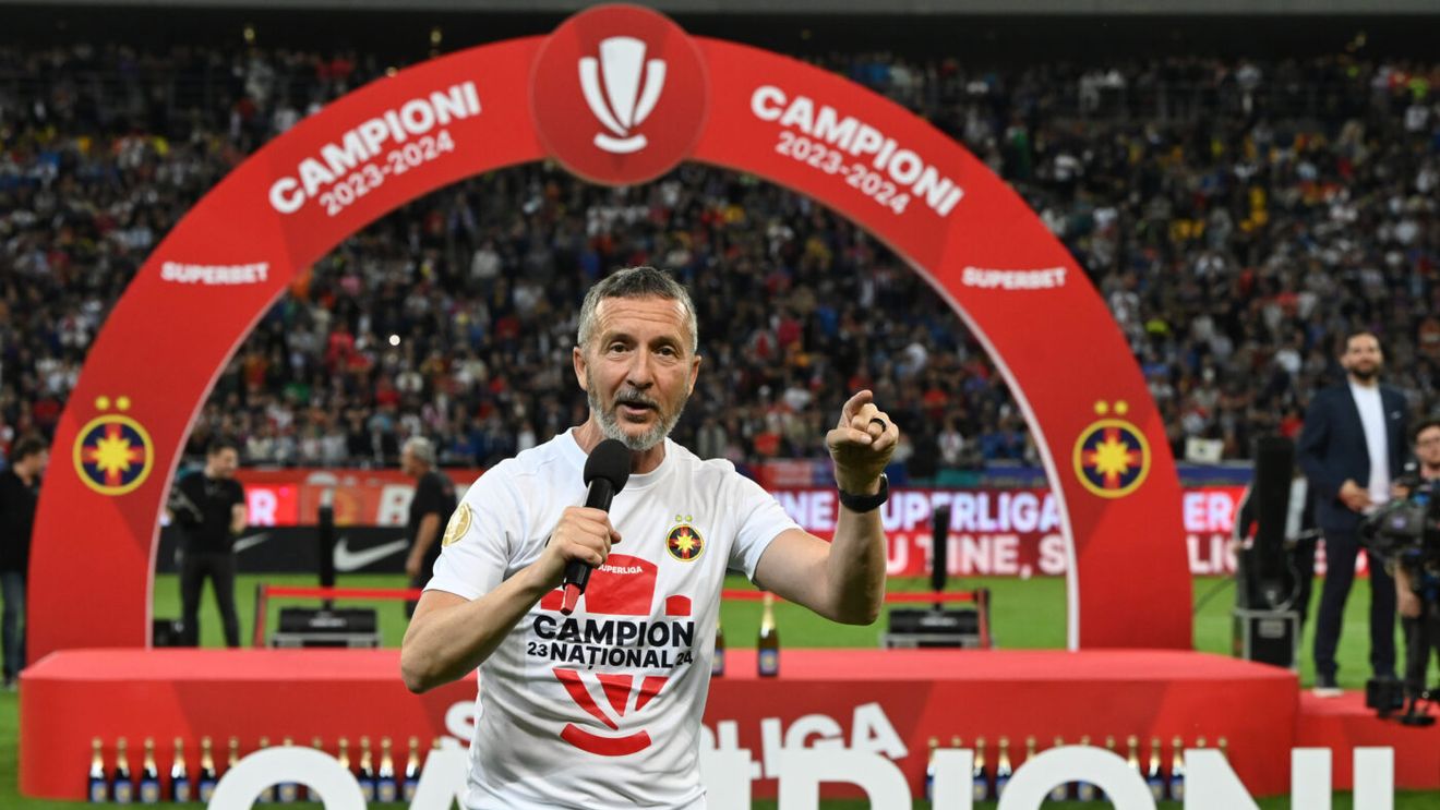 Cum a apărut Meme Stoica în direct, la TV, în ziua în care Dinamo a scăpat de retrogradarea directă din Superliga! „Dacă mă enervez, dau jos și sacoul”