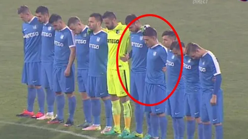 Nu mai au bani nici de asta! FOTO INCREDIBIL Cum a fost îmbrăcat un jucător de la Pandurii la meciul cu Poli Timișoara