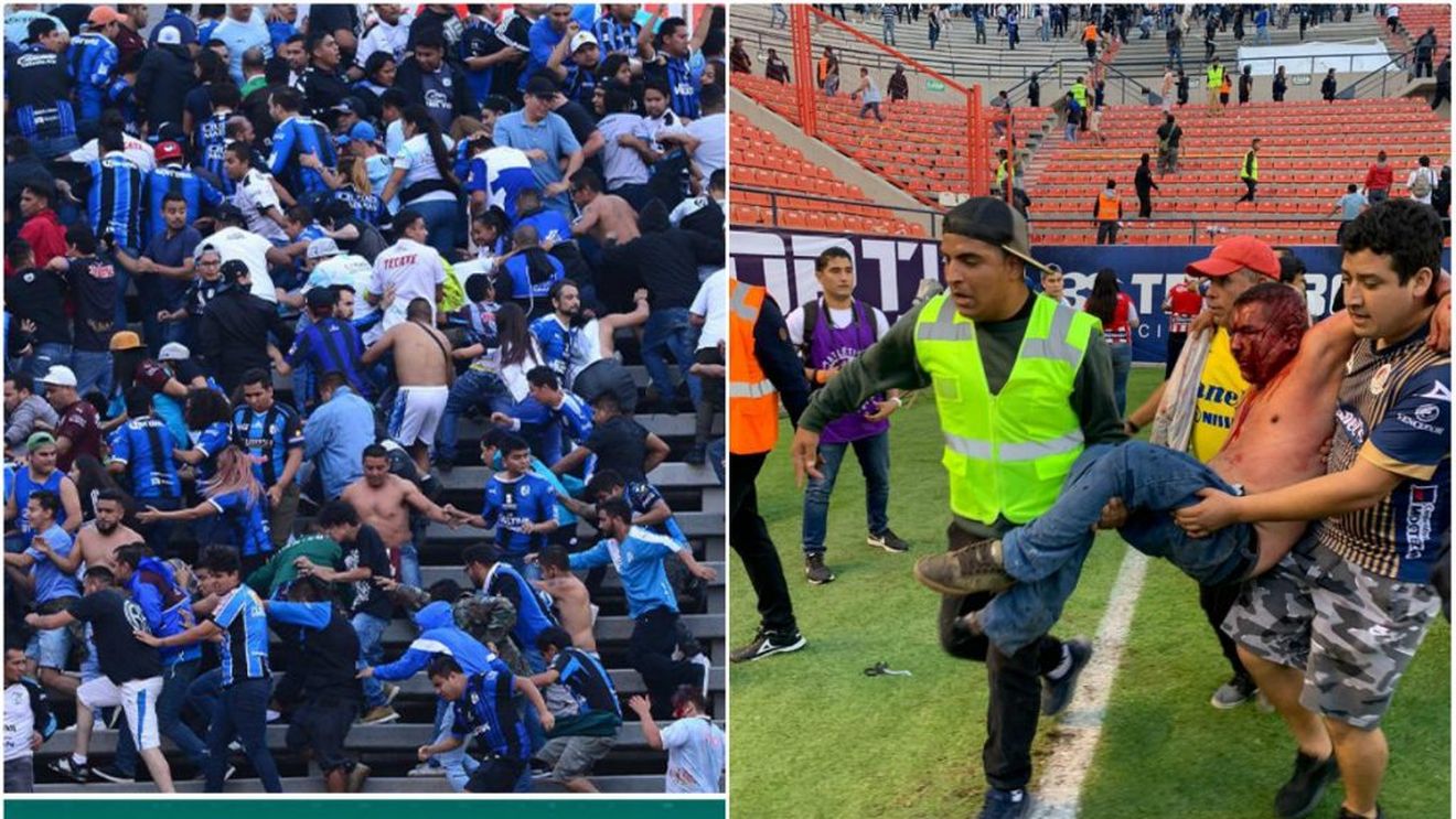 Fotbalul, zguduit de noi violențe! Ultrașii au transformat stadionul în câmp de război și s-au bătut minute în șir. Măsura disperată luată de forțele de ordine | VIDEO și FOTO