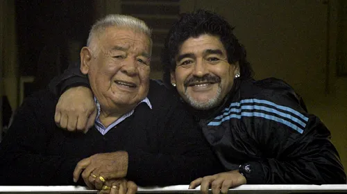 Tatăl lui Diego Maradona a încetat din viață