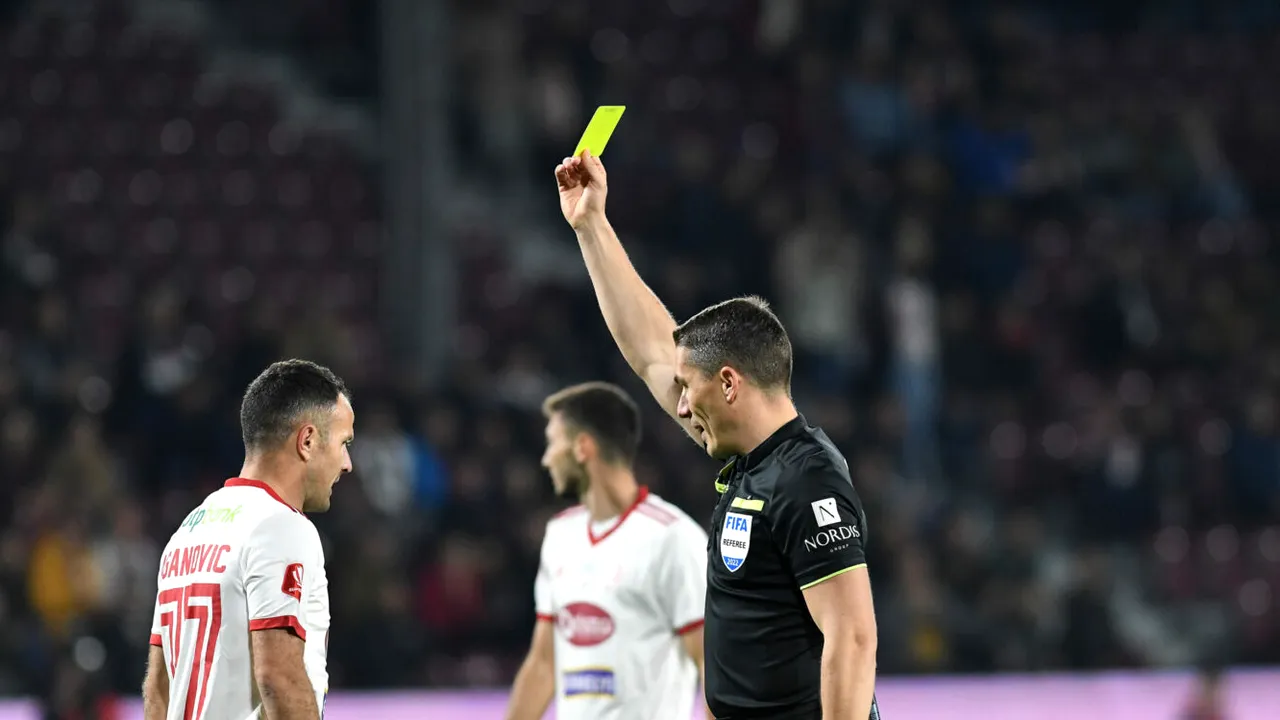 Adrian Porumboiu, verdict în cazul deciziei de arbitraj care l-a scos din minți pe Cristiano Bergodi în CFR Cluj - Sepsi: „E roșu și la propriu și la figurat!”