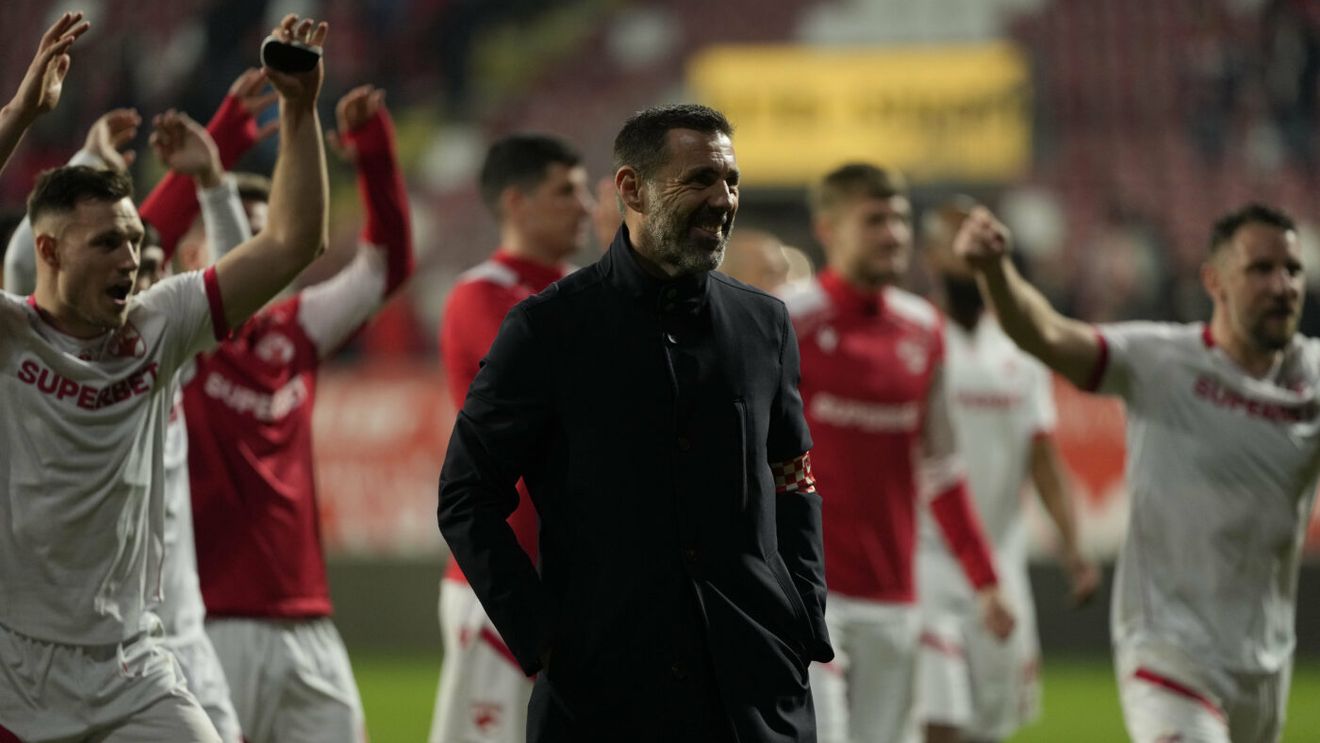 Zeljko Kopic, mesaj categoric după ce Dinamo a învins-o cu 2-0 pe UTA și intră în play-off la două puncte de lider: „Vor fi ambiții și mai mari!”