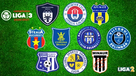 Liga 3 s-a încheiat, ele sunt cele 10 campioane ale ediției 2020/2021. Cele 10 meciuri de baraj pentru promovarea în Liga 2
