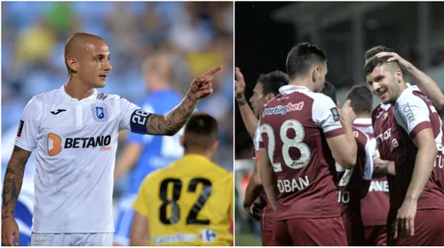 Atenție, pericol de goluri! CFR – U Craiova este derby-ul celor mai în formă jucători români. Țucudean sau Mitriță?