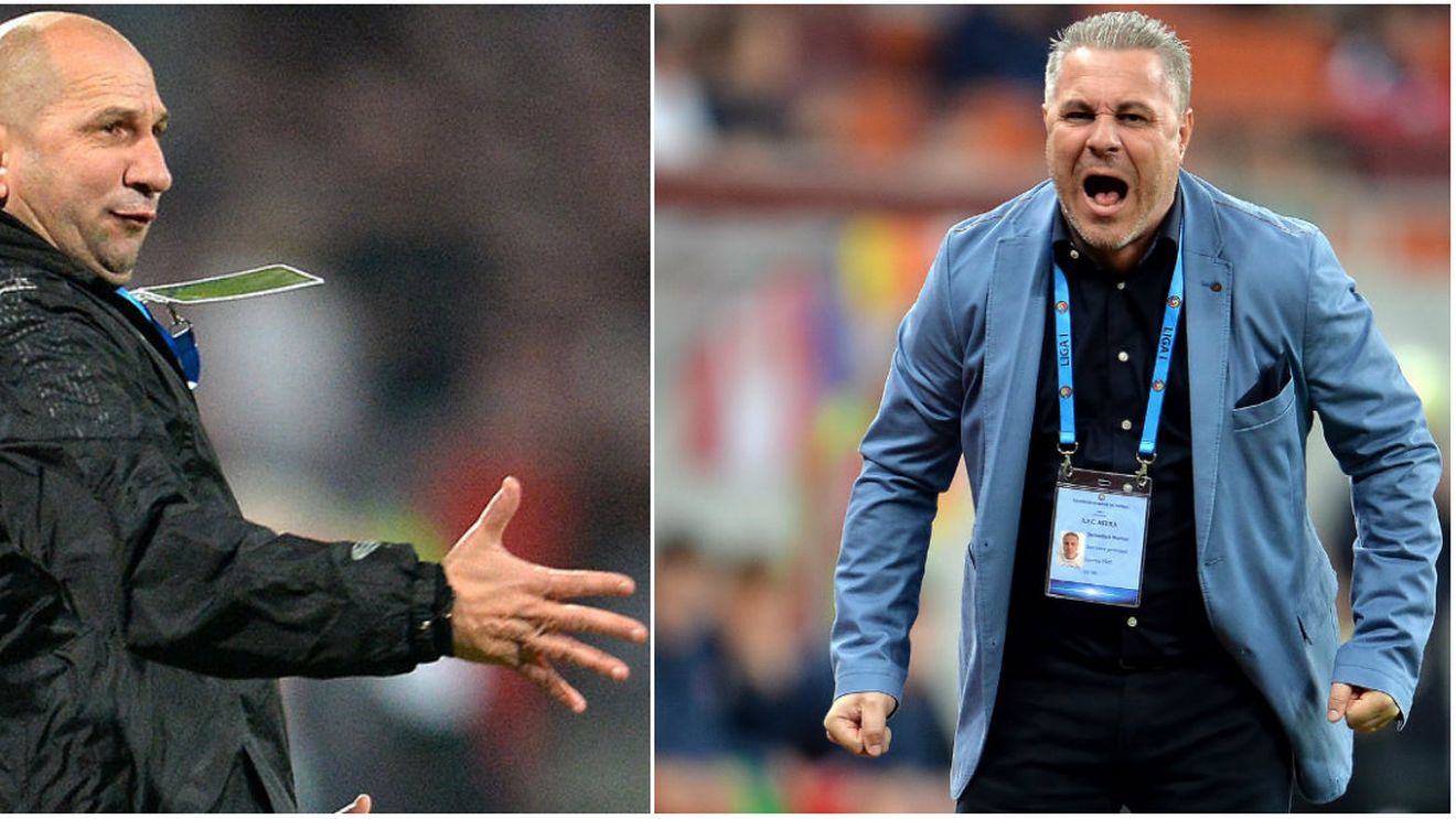 Șumudică, inferior lui Miriuță în meciurile directe. Două dintre cele mai rușinoase eșecuri ale "astristului" se leagă de antrenorul CFR-ului. Cei doi s-au contrat pe tema "Steaua campioană": "Este curios să spui asta. Înseamnă că știe el ceva și noi nu"