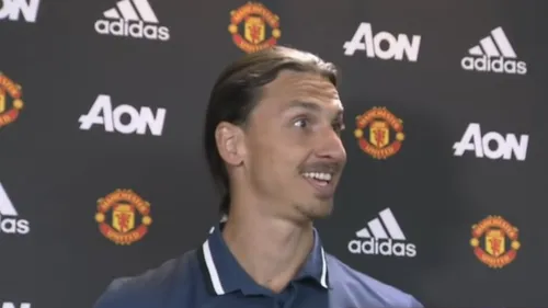 VIDEO | Reacția lui Ibrahimovic când a aflat ce număr va purta la United! Gest DECISIV al lui Mourinho: a 