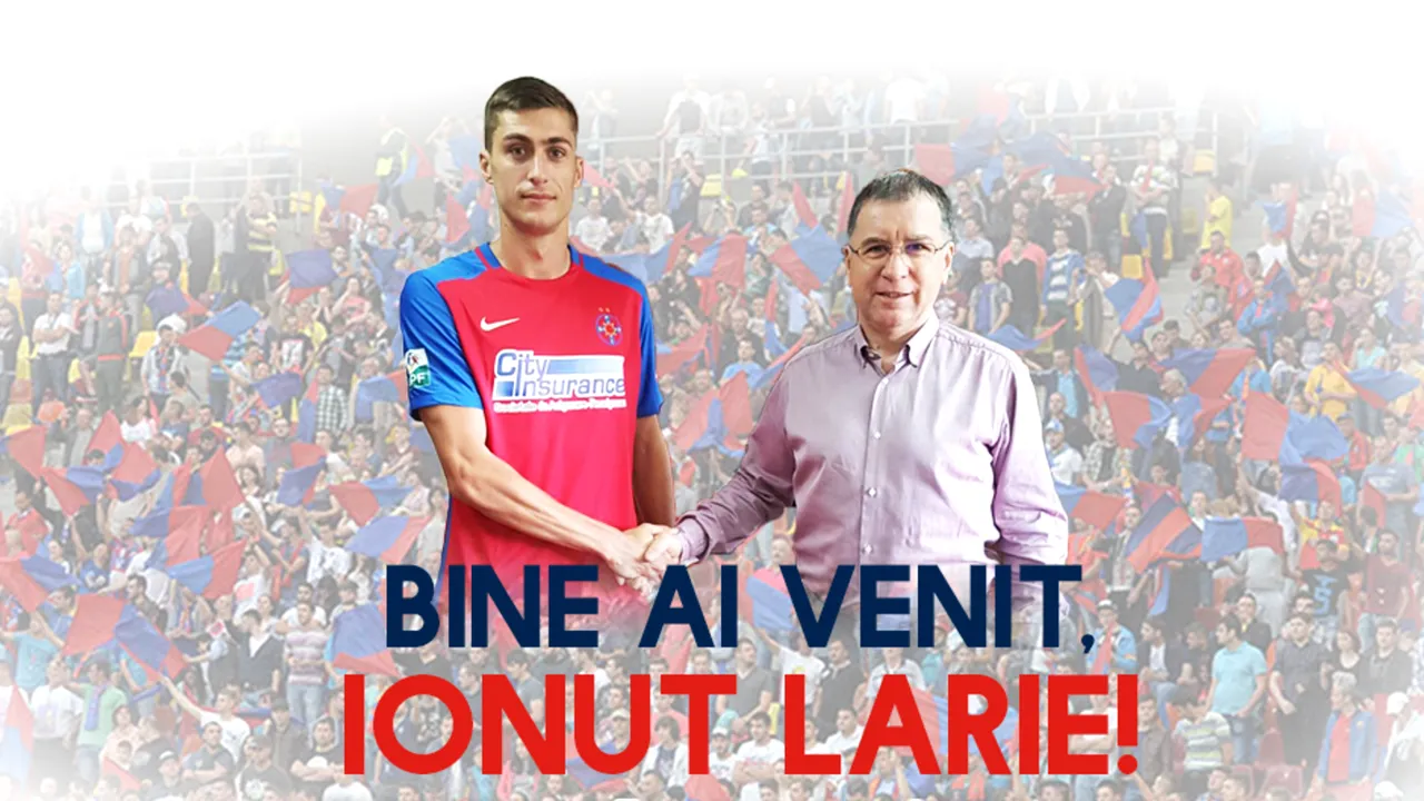 OFICIAL | Încă un transfer făcut de FCSB! Ionuț Larie a semnat pe două sezoane: 