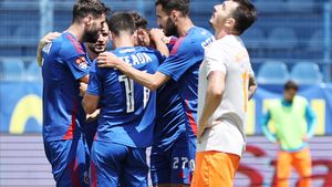 Steaua, victorie fără emoții cu Metaloglobus. Chipirliu a fost din nou cel mai bun de pe teren