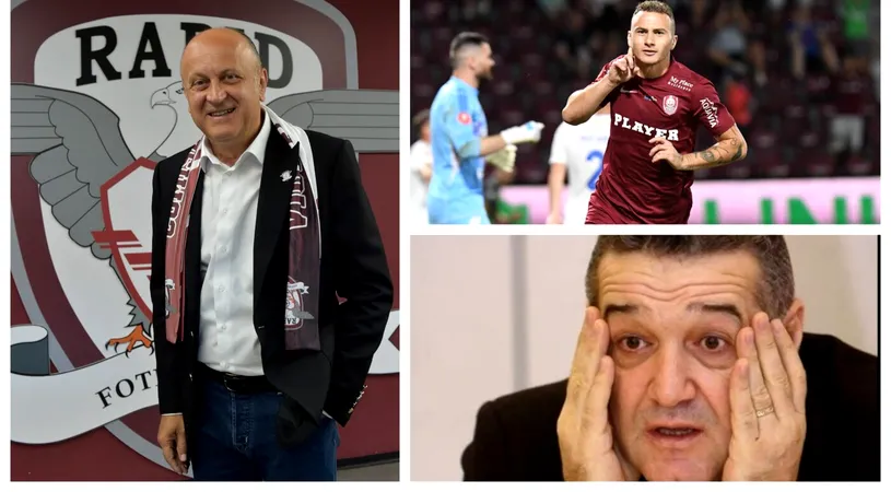 Incredibil. Dan Şucu i l-a furat lui Gigi Becali pe Daniel Bîrligea: FCSB e la un pas să piardă transferul în lupta cu Rapid Bucureşti