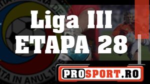 Rezultatele etapei a 28-a a Ligii a III-a