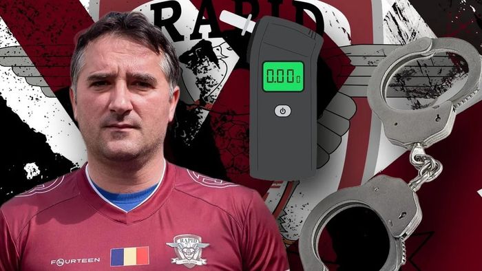 Fostul căpitan al Rapidului, Nicolae Stanciu, condamnat la închisoare cu suspendare, după ce a fost prins băut la volan! A recunoscut tot