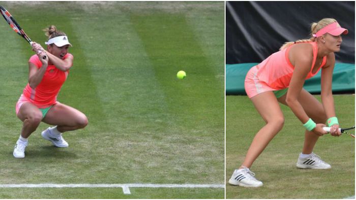Halep a pierdut un meci nebun, în "sferturi" la Birmingham: 6-2, 0-6, 6-7 cu Mladenovic. Simona a cedat nervos în decisiv