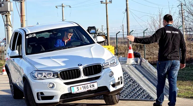 FOTO - Distacție inedită la Steaua: emoții, adrenalină și super mașini