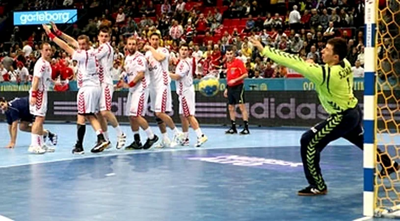 Rezultatele zilei de sâmbătă, la CM de handbal din Suedia