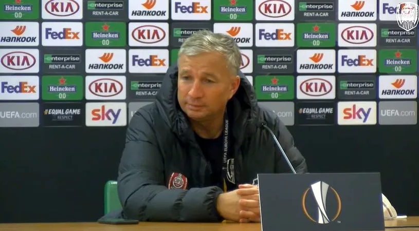 Dan Petrescu, rezervat după AS Roma - CFR Cluj: „Ar fi un miracol să ne calificăm!”. Calculele pentru calificarea în primăvara europeană | VIDEO