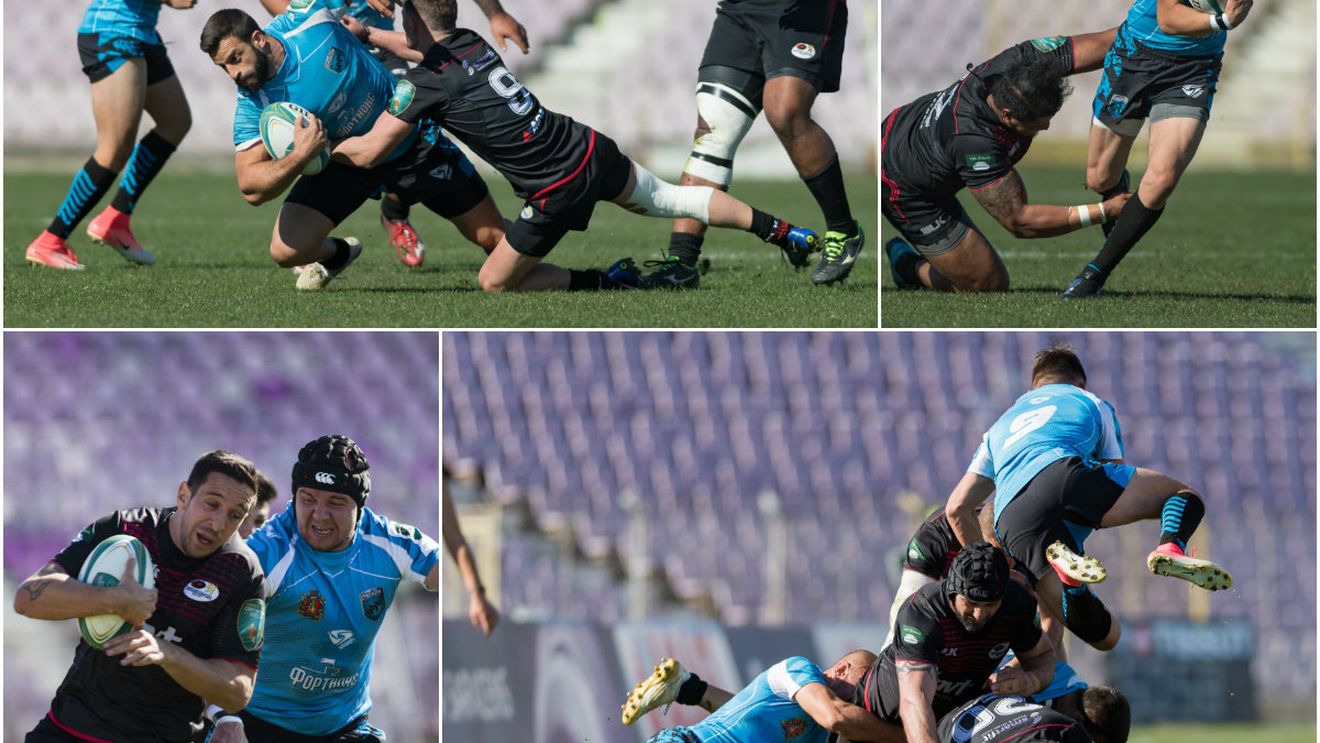 Frontul rusesc a căzut în Banat! Campioana României la rugby, Timișoara Saracens, a revenit și s-a impus cu Enisei STM, după ce a fost condusă la pauză cu 18-0. Returul se joacă în Siberia