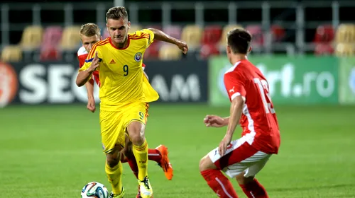 Succes important pentru „tricolorii” mici! România U21 – Țara Galilor U21 2-1. Hodorogea și Alex Ioniță au marcat, Cojocaru a apărat un penalty
