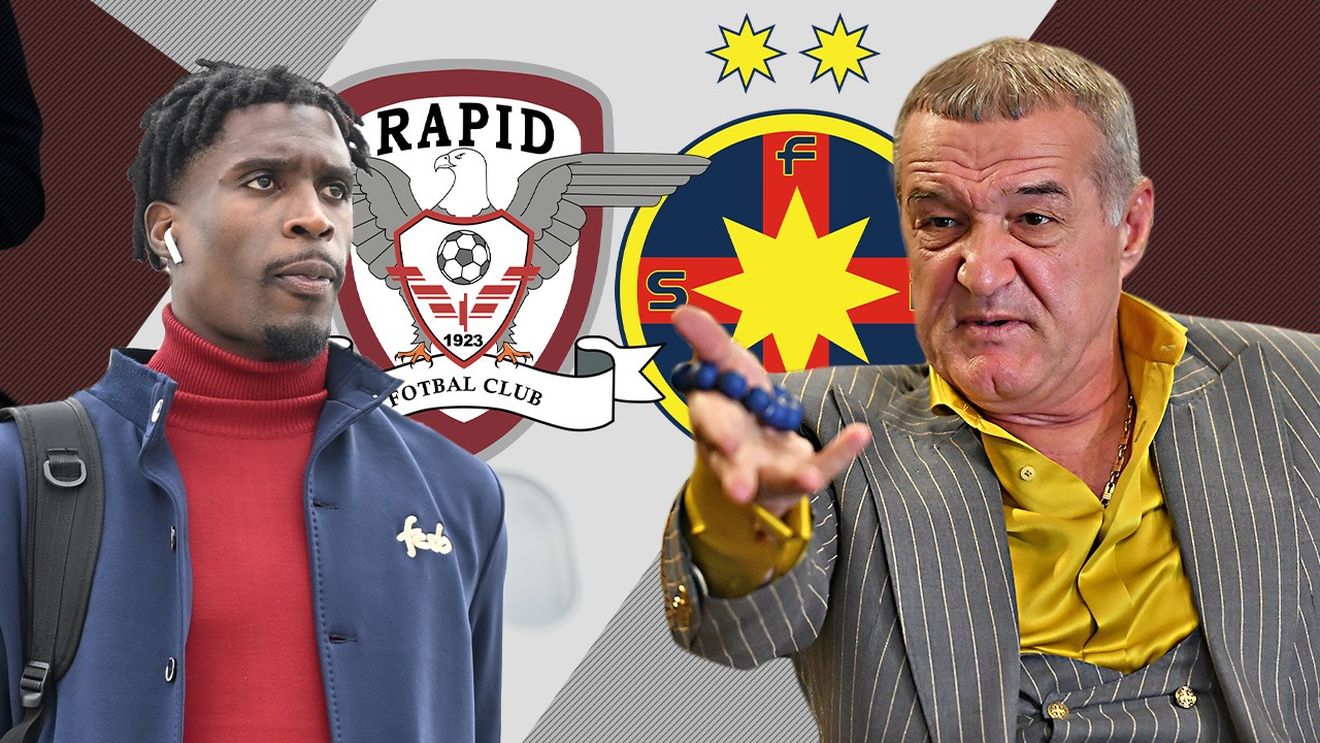 Jordan Gele, scos din primul „11” de Gigi Becali! Decizie neașteptată pentru derby-ul Rapid - FCSB. SPECIAL