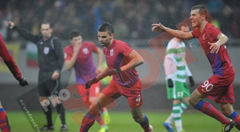 Doar un cap peste Sibiu!** Steaua-Voința 1-0