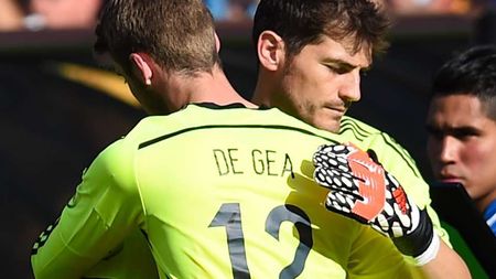 Casillas și De Gea, la cuțite. VIDEO | Cei 2 au ajuns simultan la antrenamentul Spaniei, nimeni nu se aștepta să asiste la așa ceva