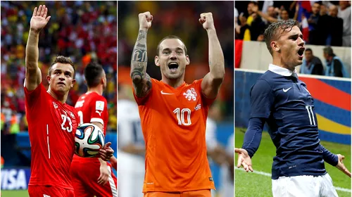 Shaqiri, Sneijder sau Griezmann? Monaco își caută înlocuitor pentru Rodriguez