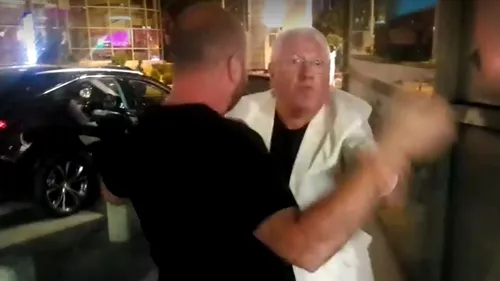 Video şocant! Dumitru Dragomir, înjurat grobian pe stradă! Preşedintele LPF s-a abţinut cu greu să nu sară la bătaie, după ce a fost agresat verbal: 