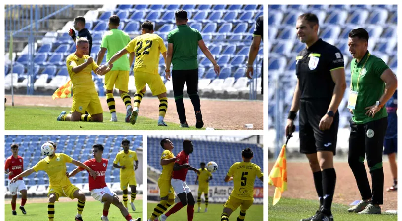 Concordia a spart gheața la malul Dunării! Echipa lui Ilie Poenaru abia s-a impus cu Viitorul Pandurii, antrenorul visează departe: ”Toți vrem în play-off”