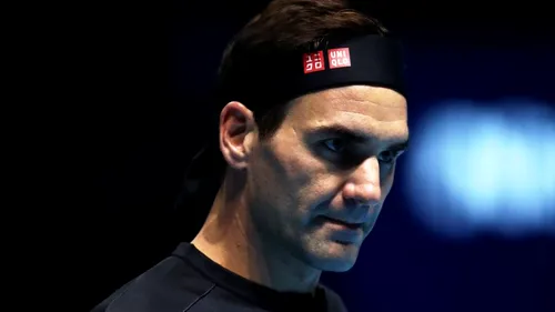 Roger Federer, frustrat după eliminarea de la Turneul Campionilor: 