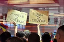 Mesajele geniale cu care românii au făcut senzație la metroul din Munchen, înainte de România – Olanda de la EURO