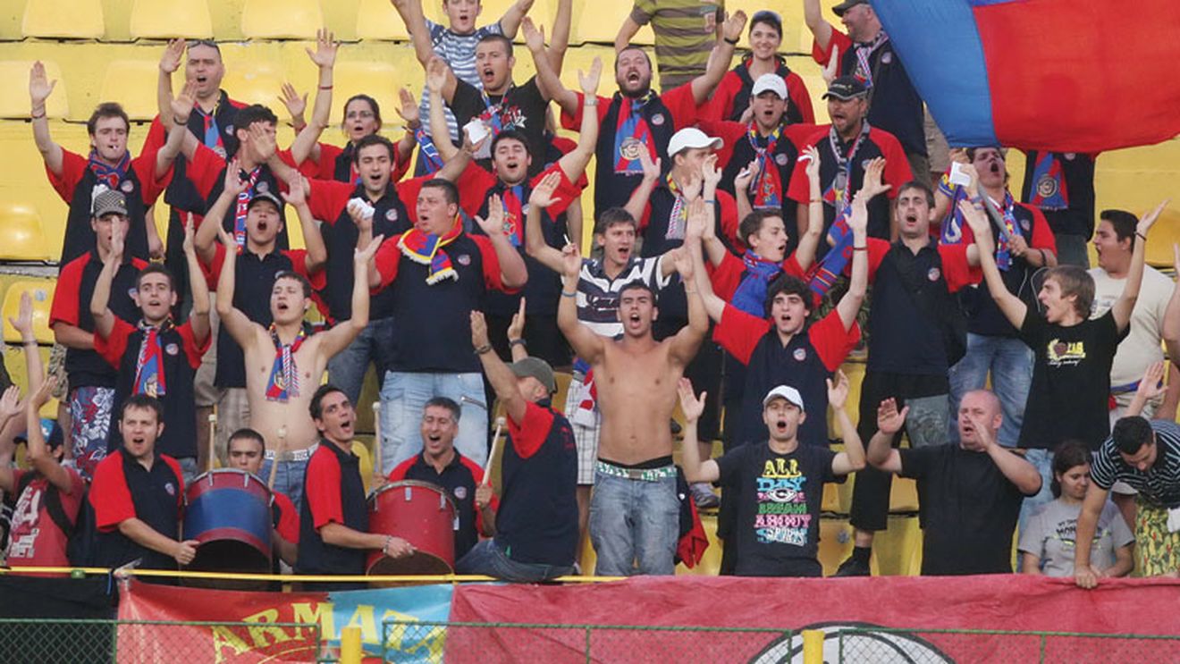 Argăseală: „Suporterii Stelei sunt tratați ca la pușcărie la Vaslui"