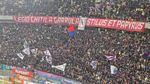 Bannerul în limba latină cu care ultrașii din Peluza Nord FCSB i-au atacat pe rivalii de la Rapid!