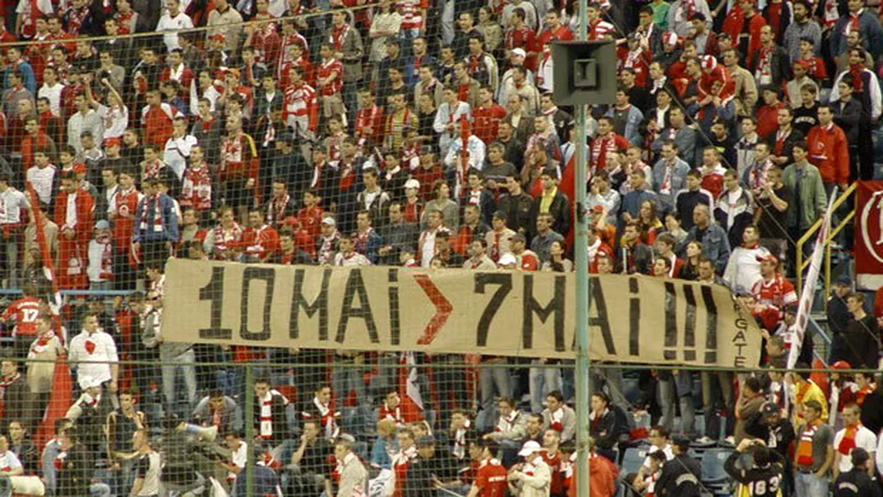 Derby de România!** Războiul din tribune, mereu la înălțime! Vezi cele mai tari mesaje de la Dinamo-Steaua!