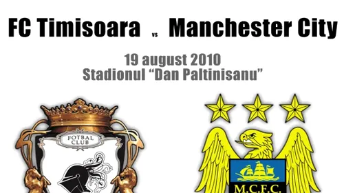 ATENȚIE** Au apărut bilete false pentru meciul Timișoara-Manchester City