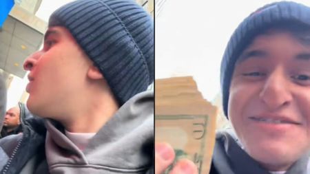 N-o să-ți vină să crezi! Un român a primit bani pe stradă din partea unui faimos luptător din UFC. VIDEO