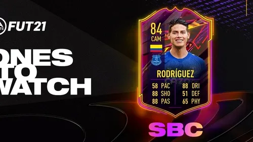 James Rodriguez OTW | Cerințe SBC, recompense, data de expirare și ultimele informații despre noul card din FIFA 21