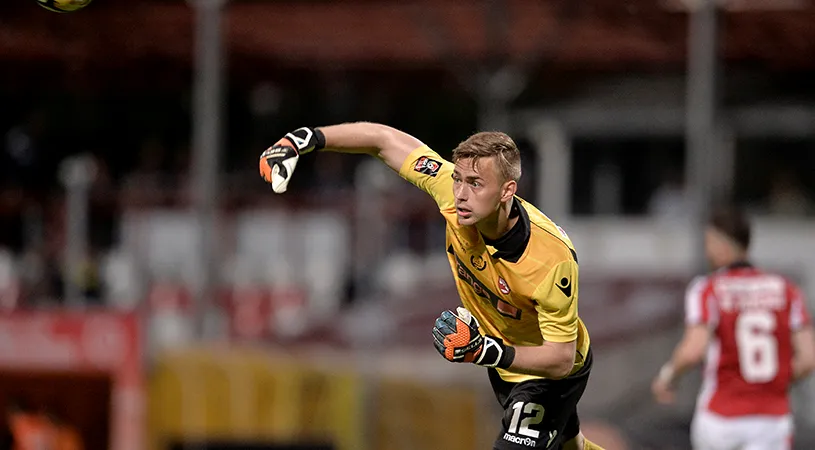Farul i-a găsit înlocuitor căpitanului plecat la Petrolul!** Constănțenii au semnat cu Vlad Muțiu, fostul portar al lui Dinamo