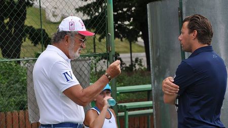 Ion Țiriac a asistat la antrenamentul Simonei Halep. Reacția sportivei, după ce a aflat că va ocupa locul 2 în lume