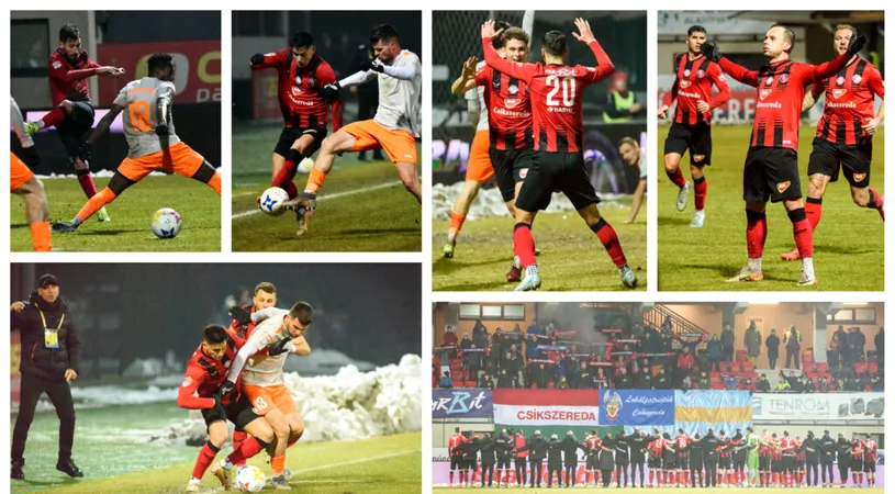 FK Miercurea Ciuc e campioană de iarnă în Liga 2, după victoria din derby-ul de clasament cu Metaloglobus. Robert Ilyeș: ”Partidele de acest gen scot din mine și ultima picătură de energie”