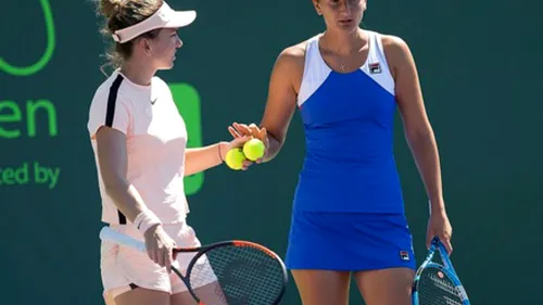 Simona Halep mai are treabă la Miami. Ora la care va juca în proba de dublu alături de Irina Begu