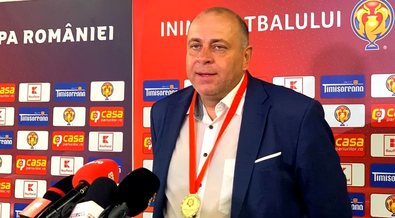 Laszlo Dioszegi exultă după triumful din Cupa României: „Nici în visele mele nu m-am gândit că o să câștigăm”