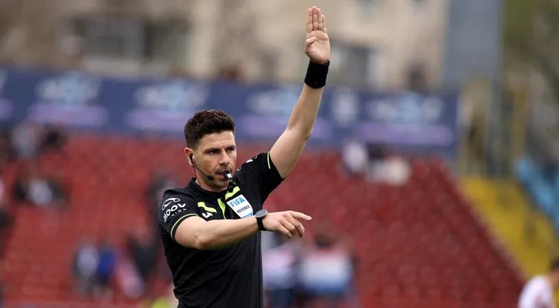 Arbitru cu ecuson FIFA delegat la turul barajului dintre FC Voluntari și Unirea Slobozia. Marian Barbu va conduce întâlnirea, iar în camera VAR se va afla Sebastian Colțescu
