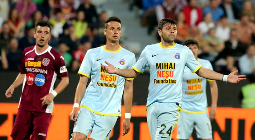 Rusescu a dat doar pe lângă poartă cu CFR Cluj, dar a 